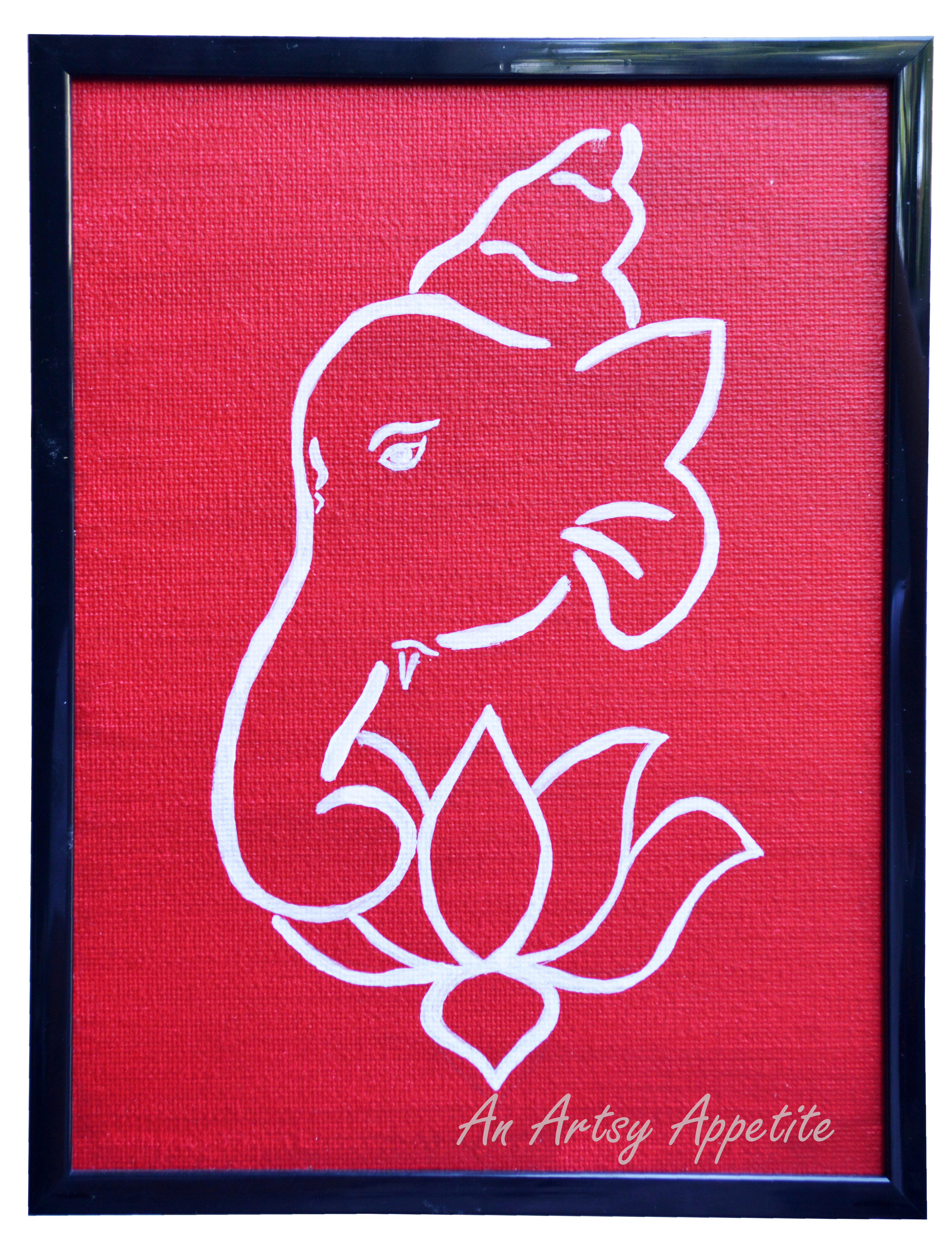 Featured image of post Ganpati Painting Easy